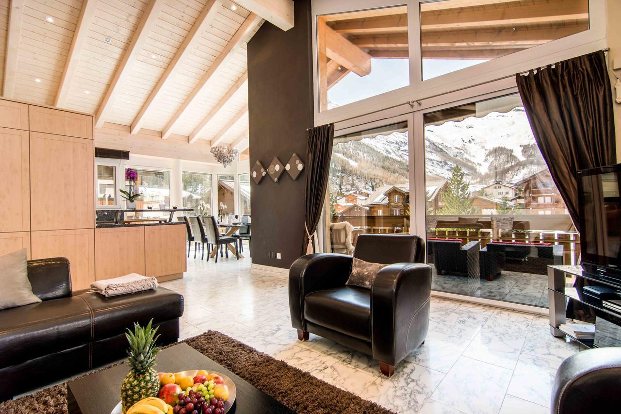 Chalet Sunshine Зас-Фе Экстерьер фото