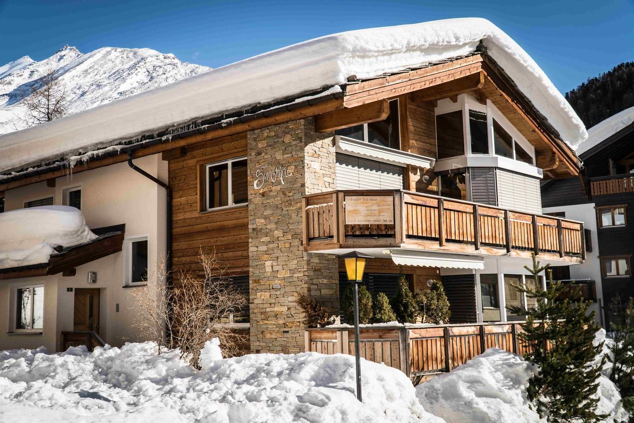 Chalet Sunshine Зас-Фе Экстерьер фото